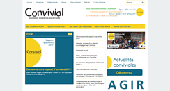 Desktop Screenshot of convivial.be